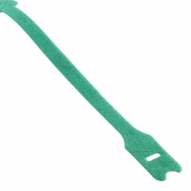 HLT2I-X5 HOOK&LOOP TIE GREEN 40LBS 8"