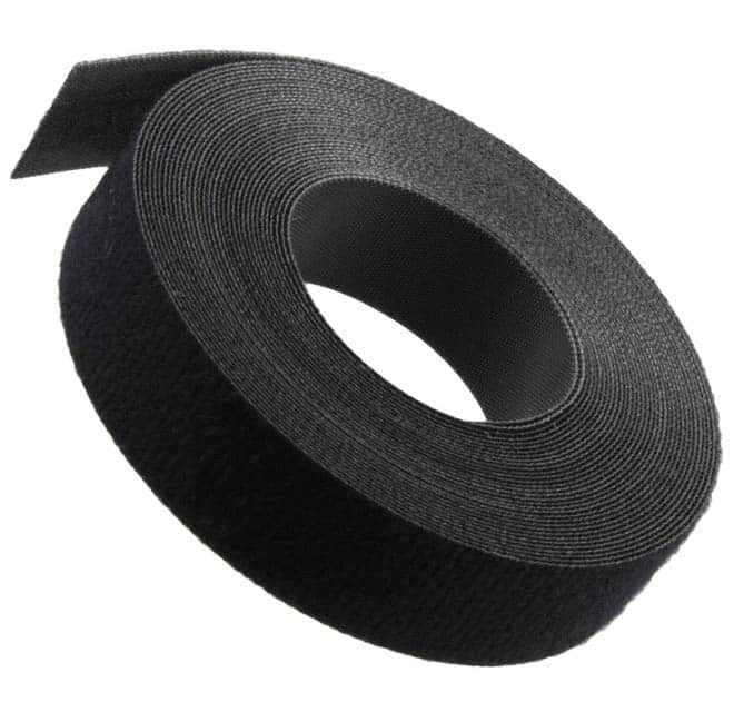TTS-20R0 HOOK&LOOP STRIP BLACK 40LBS 20'