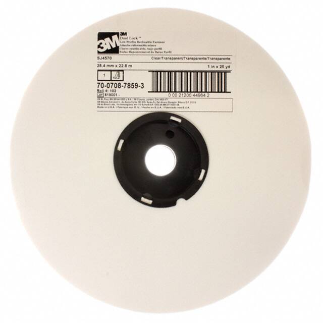 SJ4570 1"X1YD RECLOS FASTEN DL LOC 1"X1YD CLR