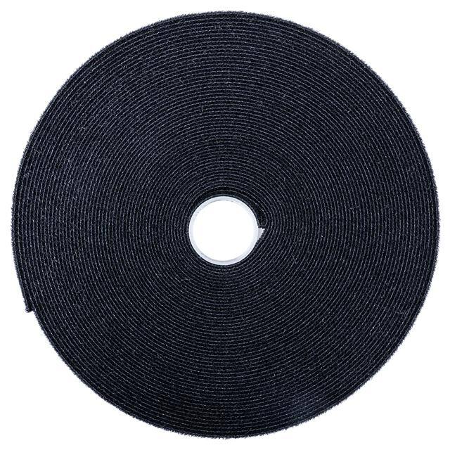 902-035 Black Hook & Loop Tape 1/2"x50'
