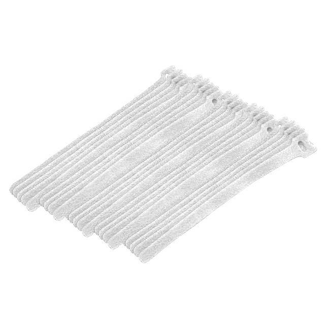 900-098-WH 25 White Hook and Loop Straps