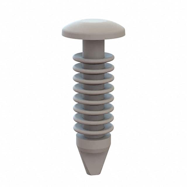 27RT187700PPB BLACK NYLON 6/6 FIR TREE RIVETS,
