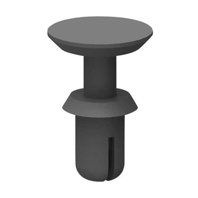SRH-3065 SNAP RIVET H-TYPE BLK.157-.197"