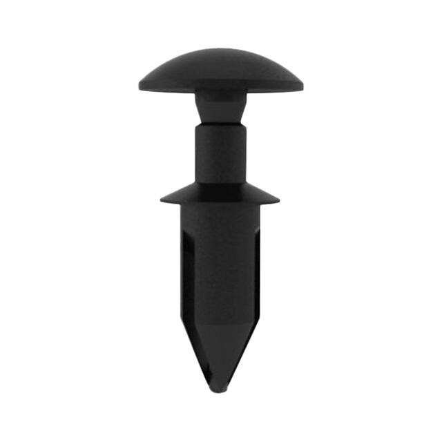 TR-1 RIVET SNAP 0.445" NYLON BLACK