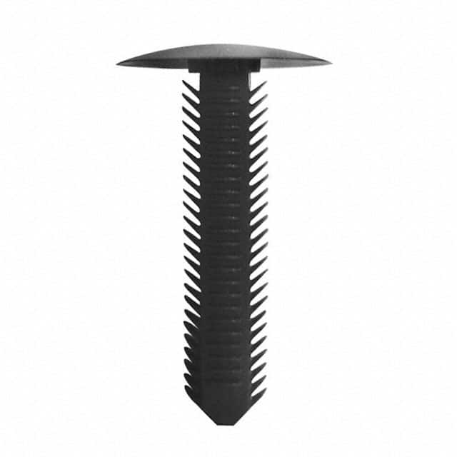 27XT3121000 BARBED FASTENER 1.160" NYLON BLK