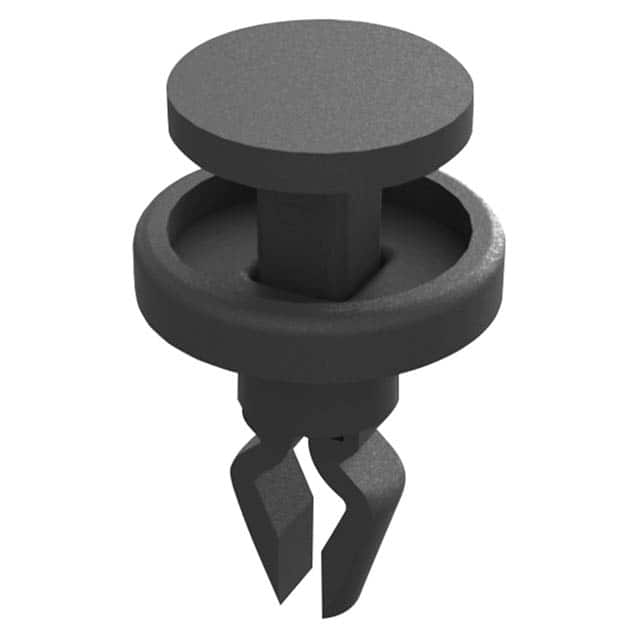 RFL-1BK RIVET PUSH 0.417" NYLON BLACK