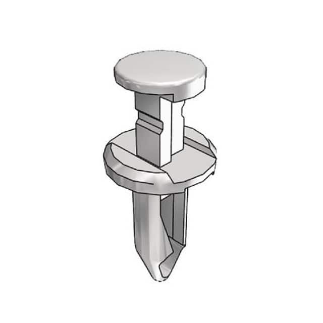 495210 BLACK NYLON 6 TOUGH RIVET, -.315