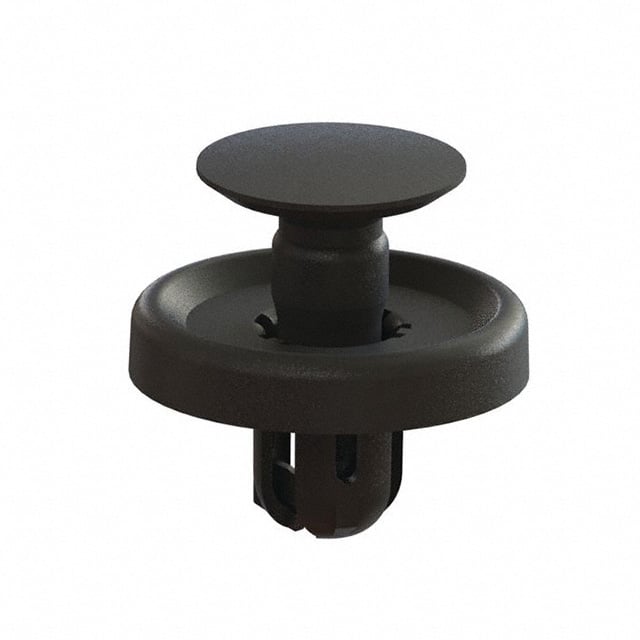 1301302 PUSH-IN RIVETS, BLACK, .283 IN H