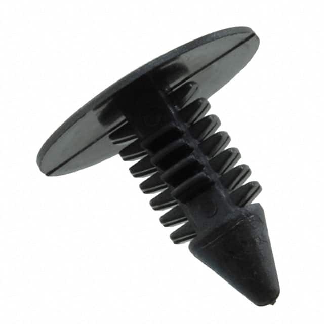 BHF-5 BARBED FASTENER 0.594" NYLON BLK