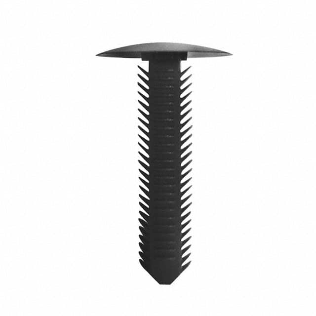 27XT3120375 BARBED FASTENER 0.529" NYLON BLK