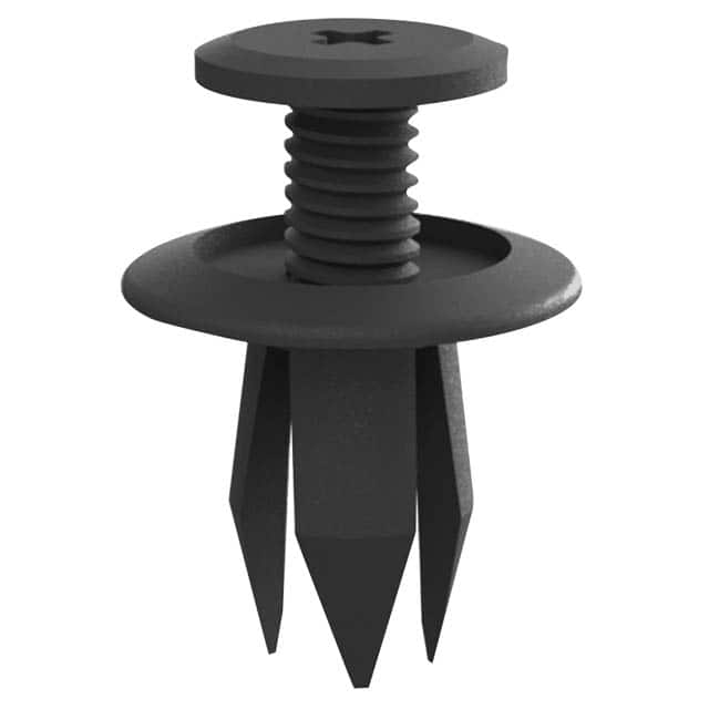 USR-64125 RIVET SNAP 0.500" NYLON BLACK