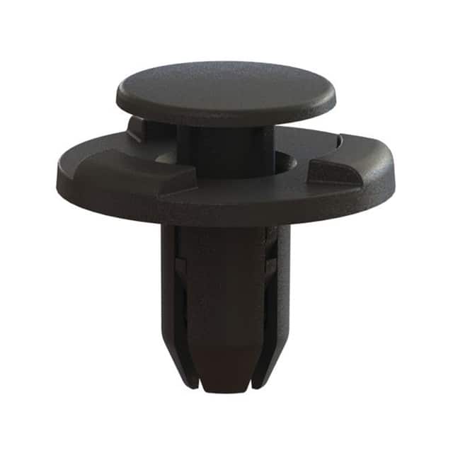 1301309 PUSH-IN RIVETS, BLACK, .307 IN H