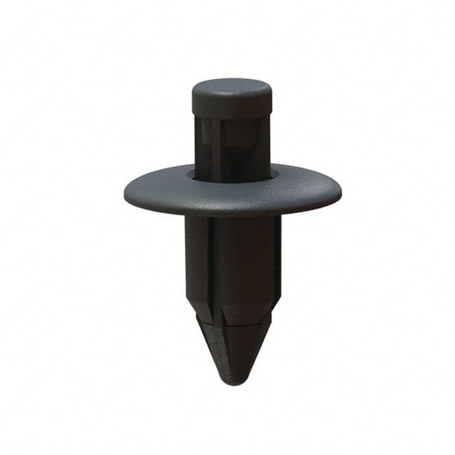 1301310 PUSH-IN RIVETS, BLACK, .276 IN H