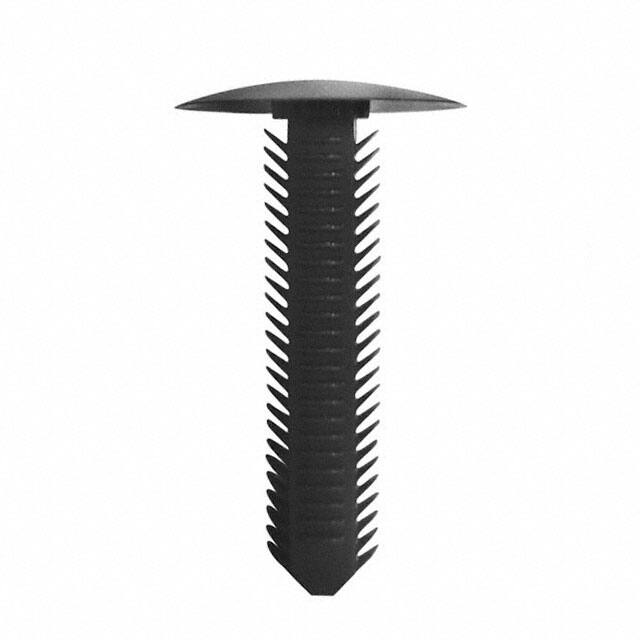 27XT3121250 BARBED FASTENER 1.420" NYLON BLK