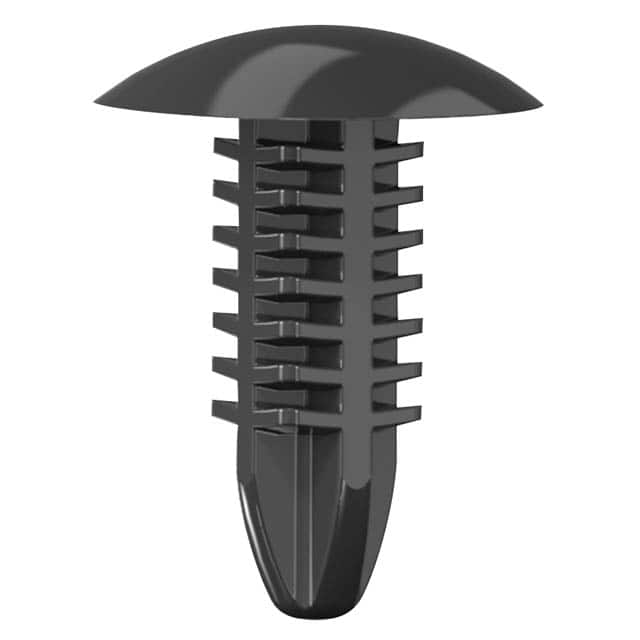 BPF-F4410 BARBED FASTENER 0.578" NYLON BLK