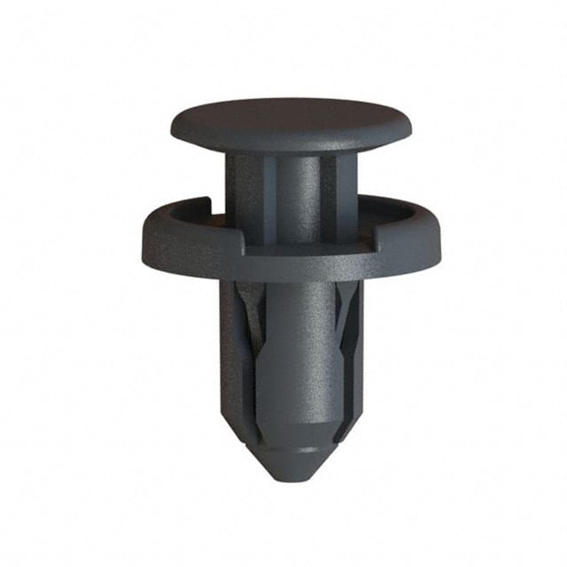 1301299 PUSH-IN RIVETS, BLACK, .315 IN H