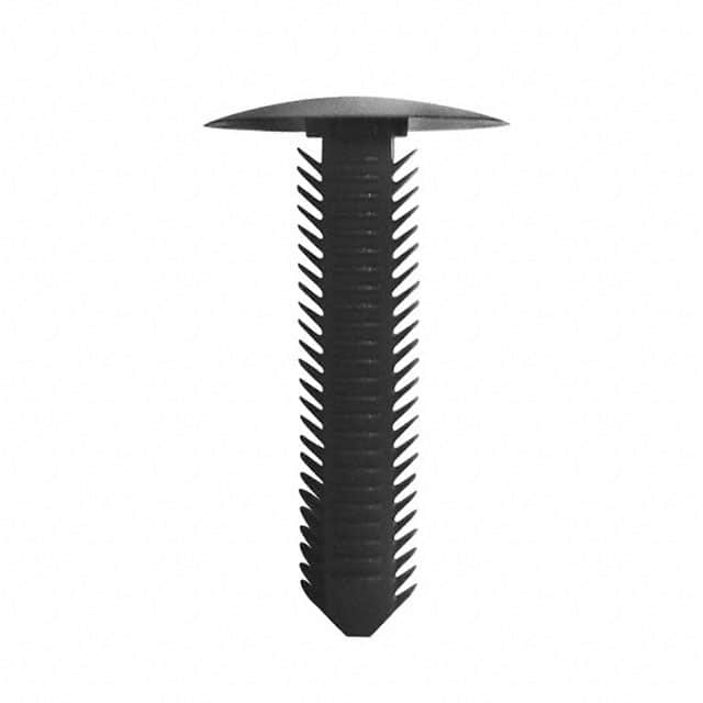 27XT3120875 BARBED FASTENER 1.040" NYLON BLK