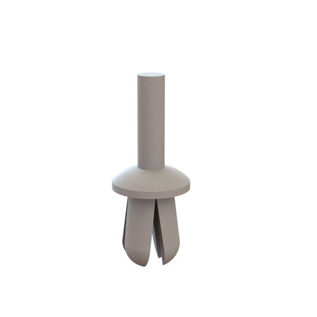 61PR900100 PUSH RIVET, .130 HOLE, .031-.140