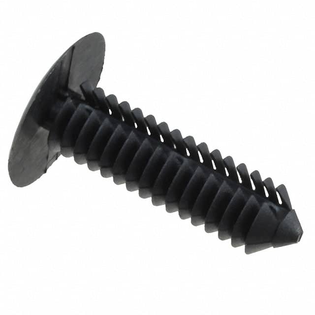 495231 BLACK NYLON 6/6 FIR TREE RIVETS,