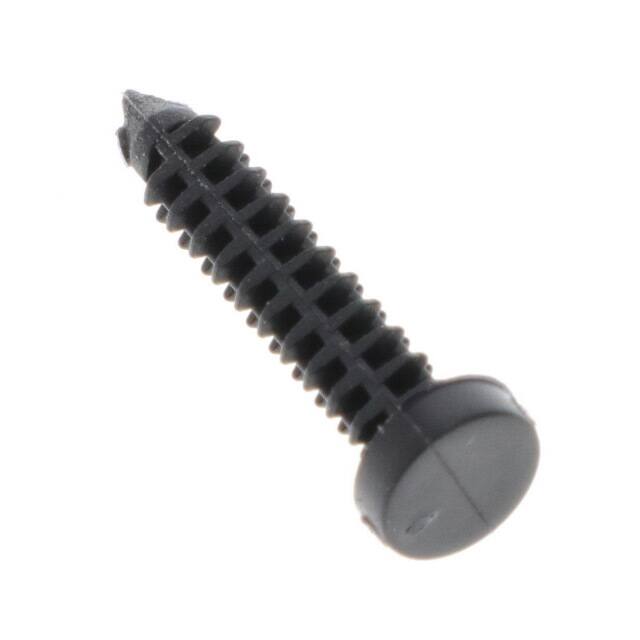 167002569902 BLACK NYLON 6/6 FIR TREE RIVETS,