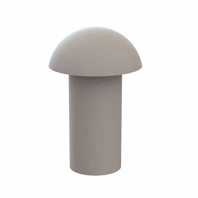 26RIV023 ACETAL RIVET,.125 SHANK OD, .250