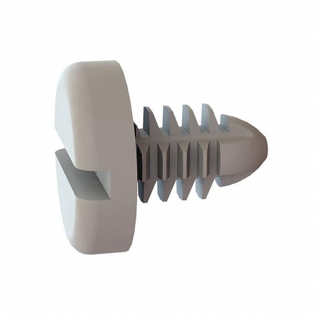 27SC2520P037 BARBED FASTENER, SLOTTED PAN, .3