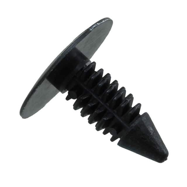 BHF-6 BARBED FASTENER 0.653" NYLON BLK