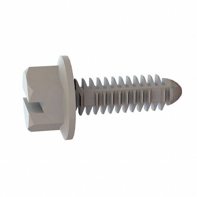 27SC2520HW075 BARBED FASTENER, SLOTTED HEX FLA