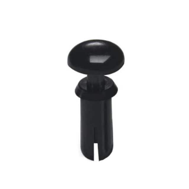 0830959 RIVET SNAP PLASTIC BLACK