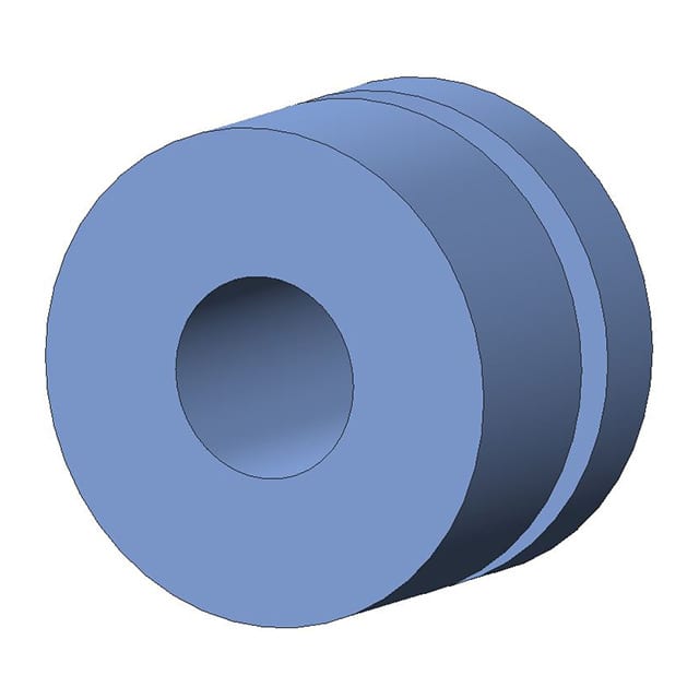 G-513-C6050 SCREW GROMMET THERMOPLASTIC BLK