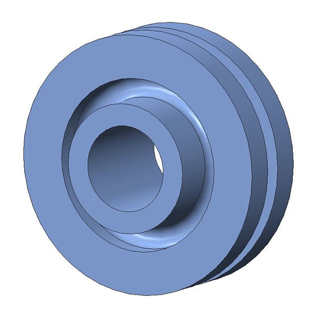 G-601-3 SCREW GROMMET THERMOPLASTIC YLW