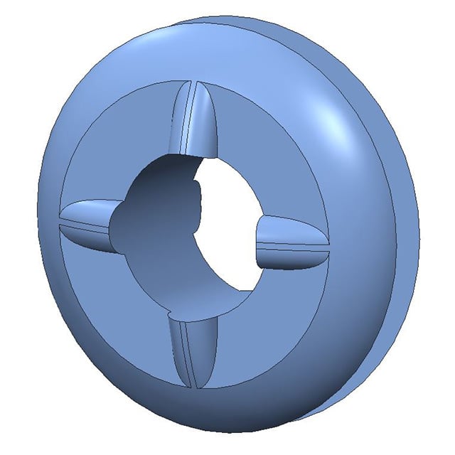 G-427-3 SCREW GROMMET THERMOPLASTIC