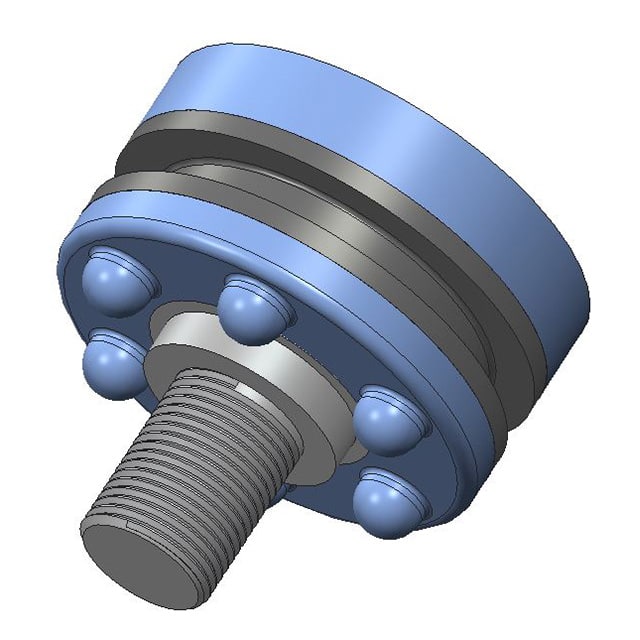 SI-410-C1002 SCREW GROMMET M3 THERMOPLASTIC
