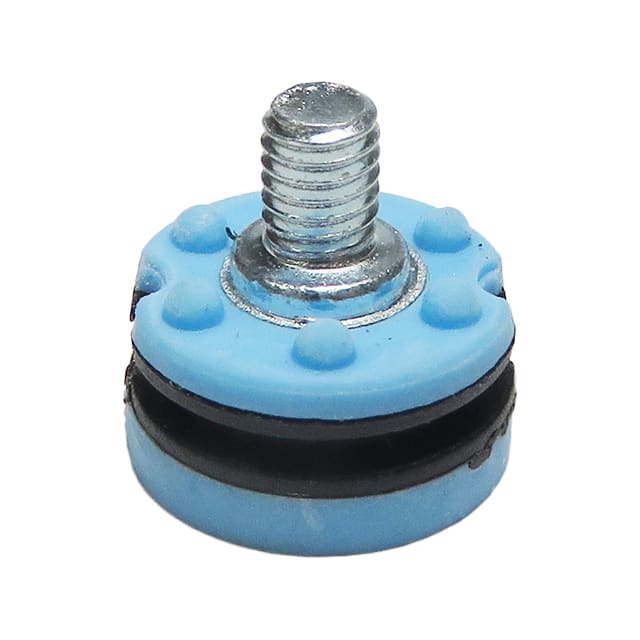 SI-410-C8002 SCREW GROMMET M3 THERMOPLSTC BLU