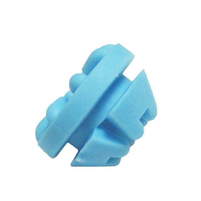 P-415-C8002 SCREW GROMMET THERMOPLASTIC BLUE