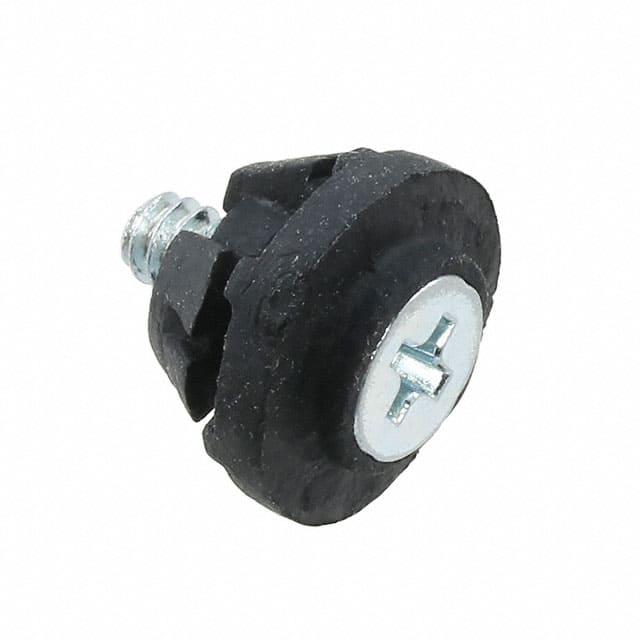 PI-430-C6050 SCREW GROMMET THERMOPLASTIC BLK