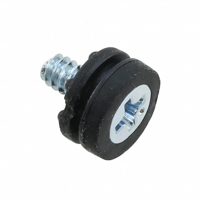 SI-415-C6050 SCREW GROMMET THERMOPLASTIC BLK