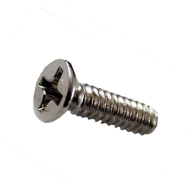 1590MS100 MACH SCREW FLAT PHIL #6-32 100PK