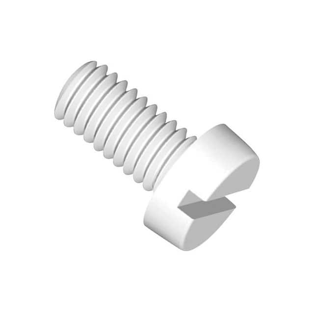 50M020040D006 CHEESE HEAD SLOTTED SCREW, NATUR