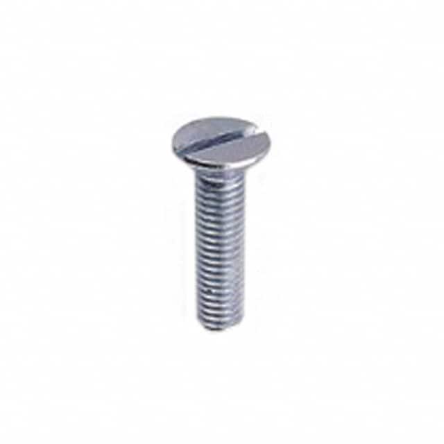 9556 MACH SCREW FLAT SLOTTED #2-56