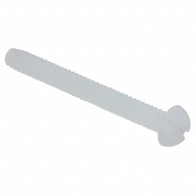 010440R037 ROUND SLOTTED SCREW, NATURAL, NY