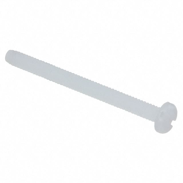 012520P175 PAN SLOTTED SCREW, NATURAL, NYLO