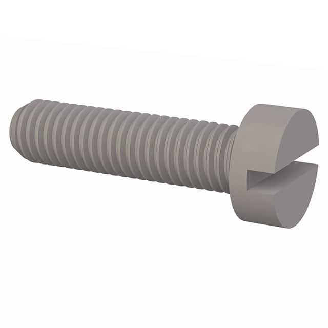 50M025045D010 CHEESE SLOTTED SCREW, M2.5 X .45