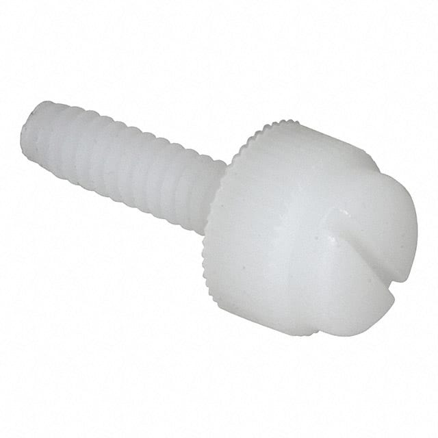 090632050TEG KNURLED SLOTTED THUMB SCREW, NAT