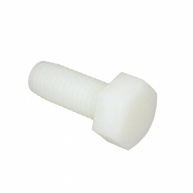 50M100150J025 HEX HEAD BOLT, NATURAL, NYLON 6/