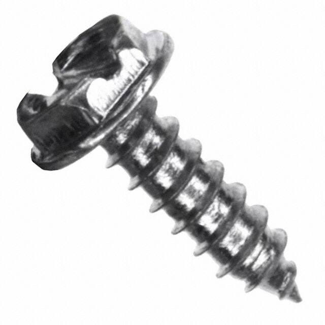 4X3/8 HHSMS SHEET METAL SCREW HEX SLOTTED #4
