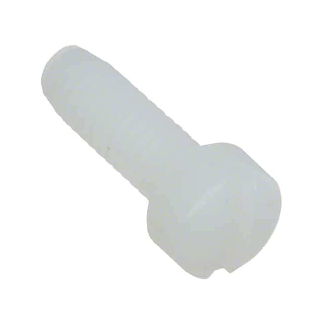 012520F050 FILLISTER SLOTTED SCREW, NATURAL