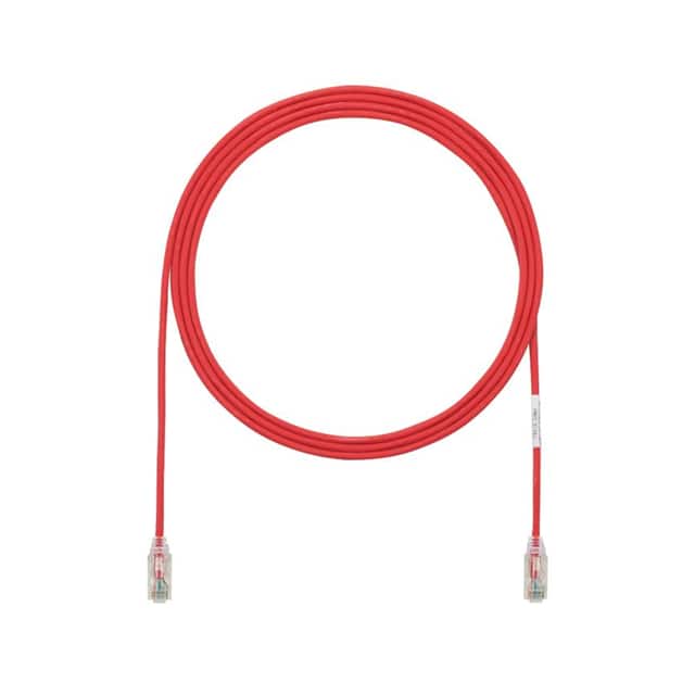 UTP28SP2RD-Q COPPER PATCH CORD, CATEGORY 6 PE