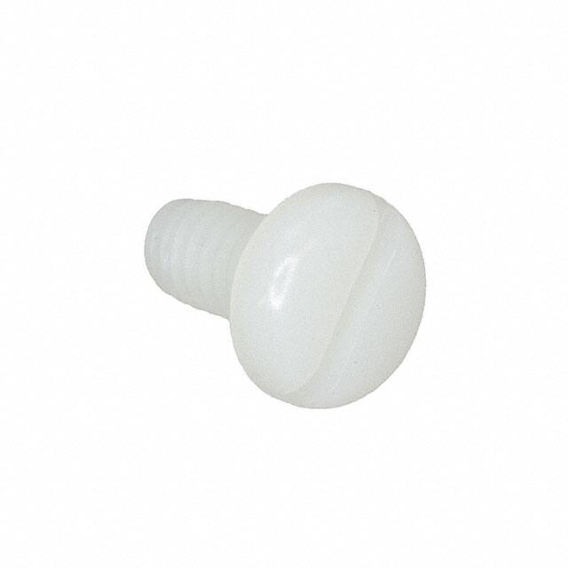012520P050 PAN SLOTTED SCREW, NATURAL, NYLO