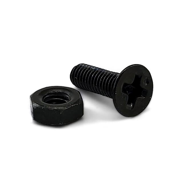 IO-M3X10/M3HN-B-50 BOLT, M3 W/M3 HEX NUT B 50PK
